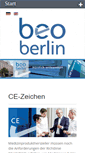 Mobile Screenshot of beoberlin.de